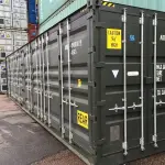 Container maritime 40 Pieds HIGH CUBE OPEN SIDE PREMIER VOYAGE