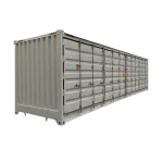 Container maritime 40 Pieds HIGH CUBE OPEN SIDE PREMIER VOYAGE